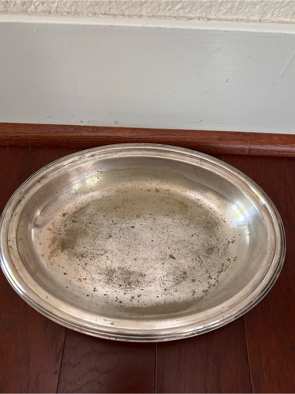 Antique Edwardian Silver Plate Oval Entree Dish Lid Birks Dingwall CG&Co marked - Picture 3 of 9